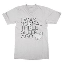 Clique Clothing I Was Normal Three Sheep Ago Beyaz Erkek T-shirt