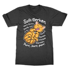 Clique Clothing Soft farken Warm flerken Siyah Erkek T-Shirt