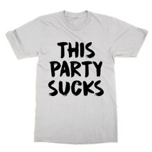 Clique Clothing This Party Sucks Beyaz Erkek T-shirt