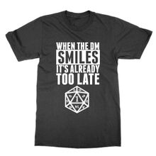 Clique Clothing When The DM Smiles It's Already Too Late Siyah Erkek T-shirt