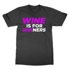 Clique Clothing Wine is for Winners Siyah Erkek T-shirt