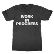 Clique Clothing Work In Progress Siyah Erkek T-shirt
