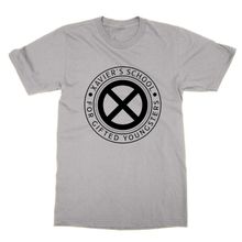 Clique Clothing Xaviers School For Gifted Youngsters Gri Erkek T-shirt