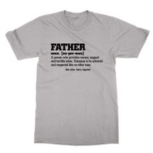 Cliquewear Baba Tanımlı Gri Erkek T-shirt