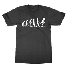 Cliquewear Bir Demogorgon'un Evrimi Siyah Erkek T-shirt