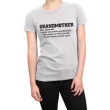 Cliquewear Büyükanne Tanımlı Beyaz Erkek T-shirt
