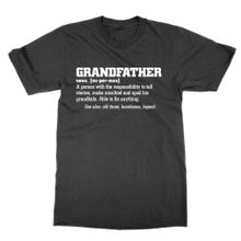 Cliquewear Büyükbaba Tanımlı Siyah Erkek T-shirt