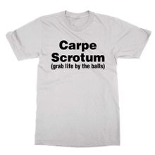 Cliquewear Carpe Scotrum Beyaz Erkek T-shirt