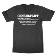 Cliquewear Consultant Definition Siyah Erkek T-shirt