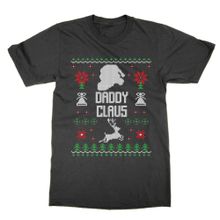 Cliquewear Daddy Claus Noel Siyah Erkek T-shirt