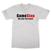 Cliquewear GameStop We Like The Stock Beyaz Erkek T-shirt