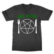 Cliquewear Hail Seitan Siyah Erkek T-Shirt