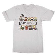 Cliquewear Lord of The Dogs Beyaz Erkek T-shirt