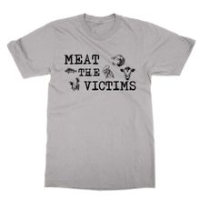 Cliquewear Meat The Victims Gri Erkek T-shirt