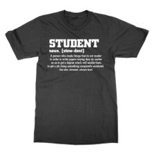 Cliquewear Öğrenci Tanımlı Siyah Erkek T-shirt