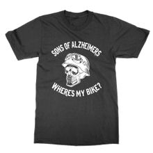 Cliquewear Sons of Alzheimers Siyah Erkek T-shirt