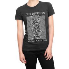 Cliquewear Soy Division Vegan Pleasures Siyah Erkek T-shirt