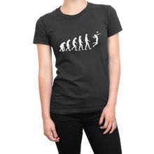 Cliquewear Voleybolcu Tişörtünün Evrimi Siyah Erkek T-Shirt