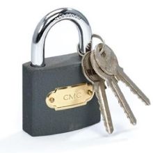 Cmc Döküm Asma Kilit 3 Anahtarlı 63 Mm