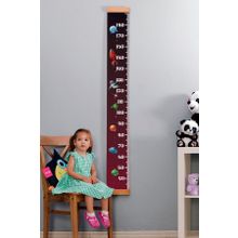 Çocuğa Hediye Uzay Tasarımlı Boy Ölçme Cetveli - Asılabilir Boy Ölçer - Duvar Bebek Boy Ölçer