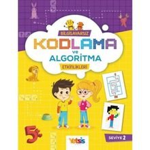 Çocuklar İçin 5 Yaş Üzeri Bilgisayarsız Kodlama ve Algoritma Eğitim Seti-Yetsis Yayınları