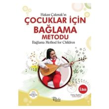 Çocuklar İçin Bağlama Metodu - Bağlama Method For Children / Türkçe - İngilizce - Hakan Çakmak - Beste Yayınları