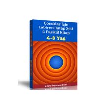 Çocuklar İçin Labirent Kitap Seti 4 Fasikül Kitap Enine Boyuna Eğitim