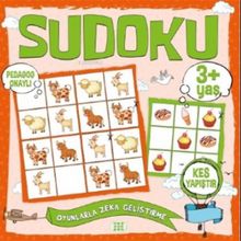 Çocuklar İçin Sudoku Kes Yapıştır (3+ Yaş) - Kolektif - Dokuz Yayınları