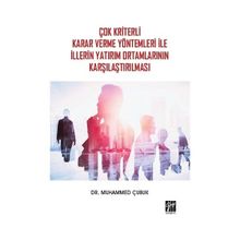 Çok Kriterli Karar Verme Yöntemleri ile İllerin Yatırım Ortamlarının Karşılaştırılması - Muhammed Çubuk