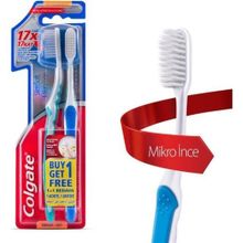 Colgate Mikro İnce Hassas Diş Eti Bakımı Yumuşak 1+1 Diş Fırçası