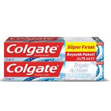 Colgate Triple Action Extra Beyazlık Naneli 75 ml Diş Macunu
