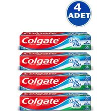 Colgate Üçlü Etki Çürüklere Karşı Koruma 75 ml 4 Adet Diş Macunu