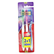 Colgate ZigZag Plus Orta 2+1 Diş Fırçası