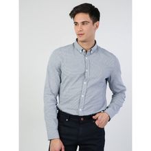 Colin's Slim Fit Shirt Neck Erkek Mavi Uzun Kol Gömlek