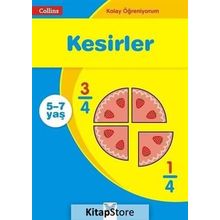 Collins Kolay Öğreniyorum - Kesirler 5-7 Yaş - Peter Clarke