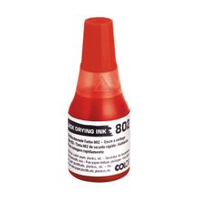 Colop 802 25 ml Çabuk Kuruyan Kırmızı Mürekkep