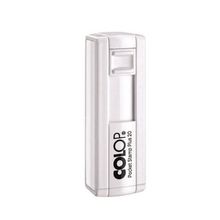 Colop CEP20 14x38 mm Beyaz Kasa Siyah Keçe Kaşe