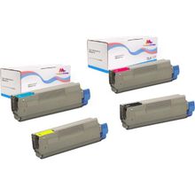 Colorful Toner OKI C831CDNT Yazıcı Uyumlu Takım Muadil Toner