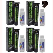 Colormax 6 Koyu Kumral 4 Adet Saç Boyası- 4 Adet Oksidan Krem