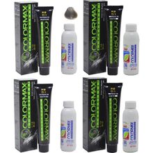 Colormax 7.1 Küllü Kumral 4'lü Saç Boyası + 4x90 ml Oksidan Krem