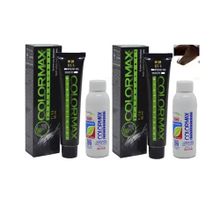 Colormax 7.2 Bej Kumral 2 Adet Saç Boyası+ 2 Adet Oksidan Krem