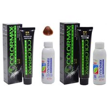 Colormax 7.73 Açık Tütün Kahve Saç Boyası + 2x90 ml Oksidan Krem