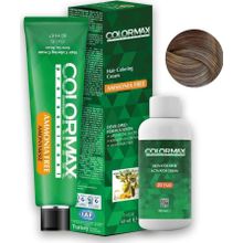 Colormax 8.1 Açık Küllü Kumral 2'li Saç Boyası + 2x90 ML Oksidan Krem