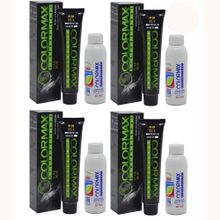 Colormax 8.43 Sultan Bakırı 4 Adet Saç Boyası- 4 Adet Oksidan Krem