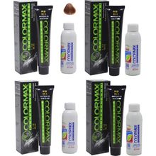 Colormax 8.73 Kahve Köpüğü Saç Boyası + 4x90 ml Oksidan Krem