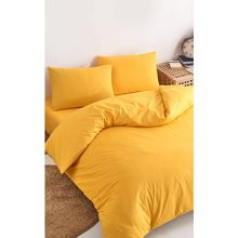 Colorpool Bright Future 200x220 cm Koyu Sarı Nevresim Takımı