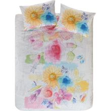 Colorpool Daisy 160x220 cm Mor Beyaz Tek Kişilik Nevresim Takımı