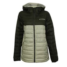 Columbia 2086944-348 Powder Lite Hooded Yeşil Erkek Mont