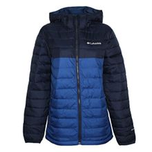 Columbia 2086944-433 Powder Lite Hooded Lacivert Mavi Erkek Mont