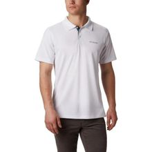 Columbia AM0126-100 Utilizer Beyaz Kısa Kollu Polo Erkek T-shirt